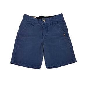 Volcom Adjustable Waistband Blue Denim Shorts Size Youth 3T